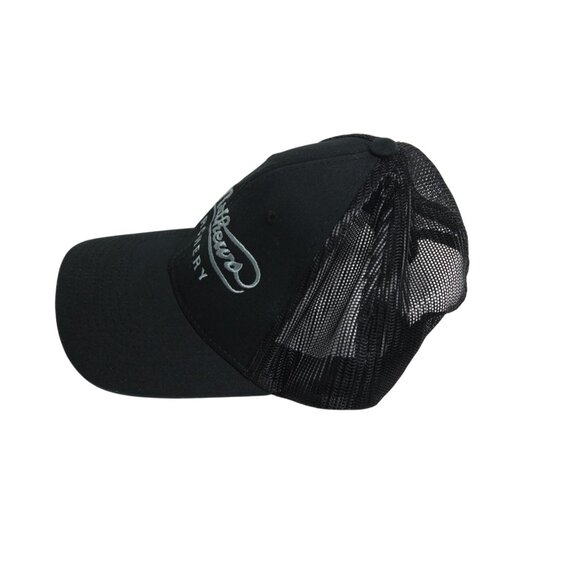 Mathews Archery Black Mesh Outdoor Hunting Snapback Trucker Cap Hat OSFM - Picture 2 of 6
